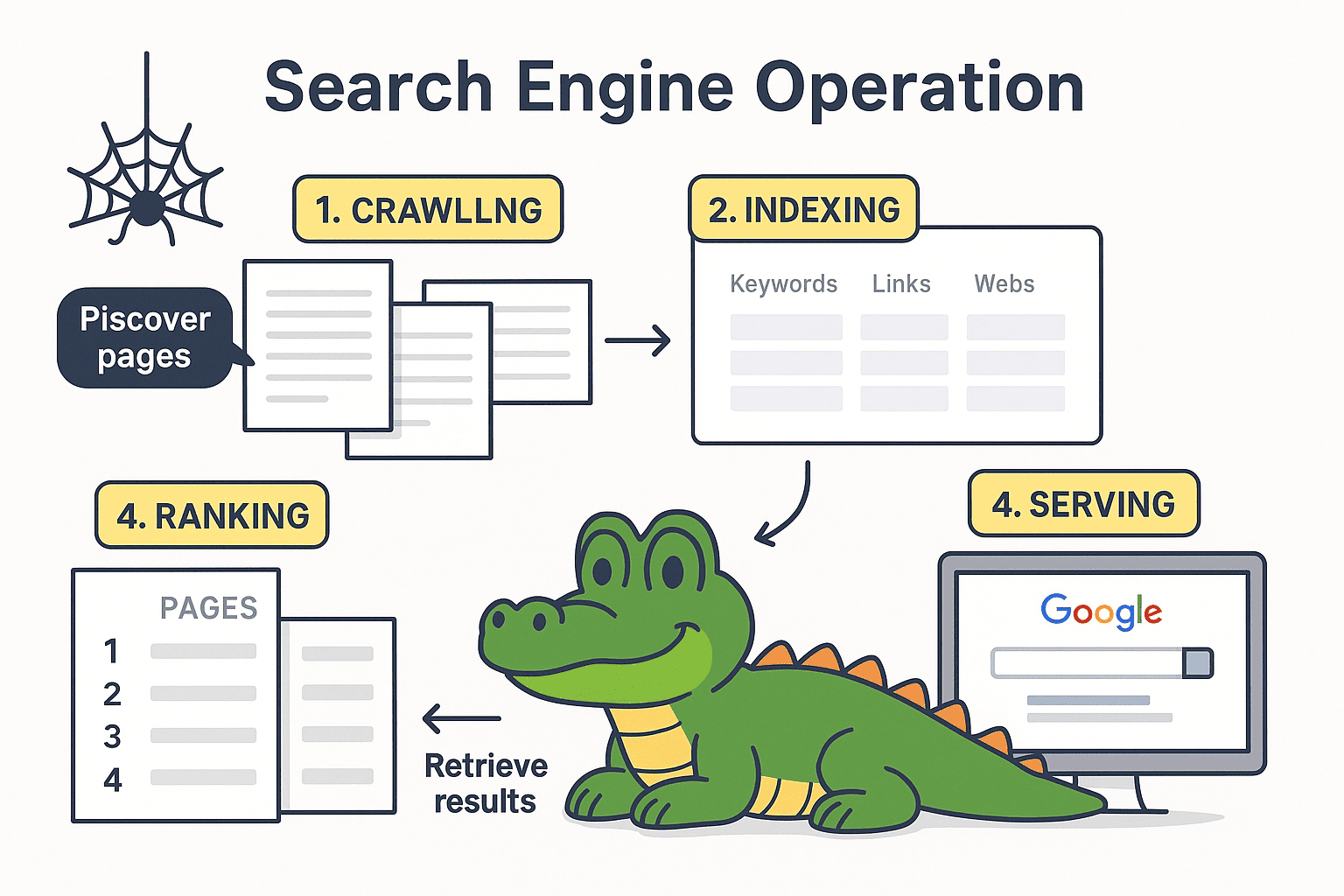 Google search engine working principle
